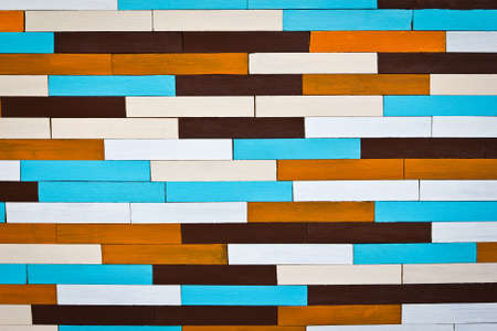 colorful wood texture for backgroundの写真素材
