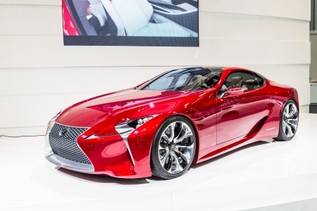 BANGKOK-DEC 03: Lexus concept car on Display at Thailand International Motor Expo 2012 ,December 03...