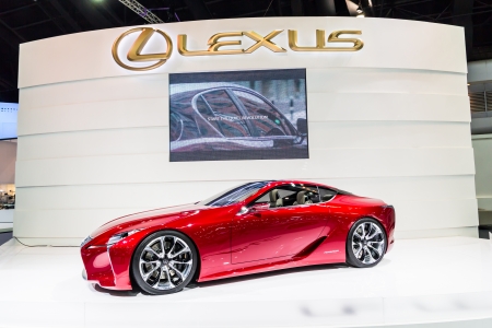 BANGKOK-DEC 03: Lexus concept car on Display at Thailand International Motor Expo 2012 ,December 03 in Bangkok, Thailandのeditorial素材