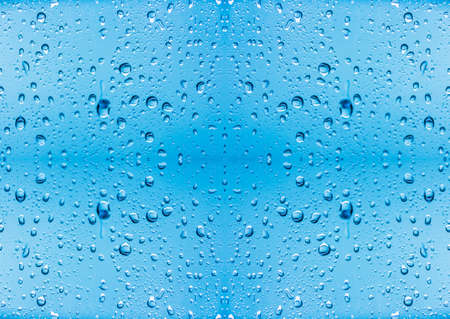 abstract water drop backgroundの写真素材