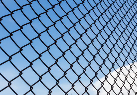 wire fanceの写真素材