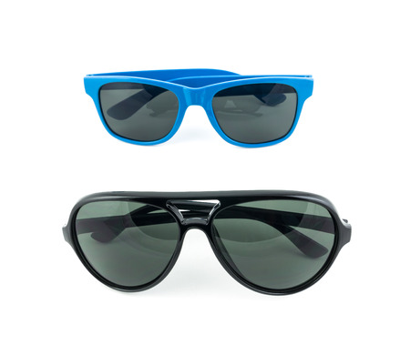 sunglasses isolated on white backgroundの写真素材