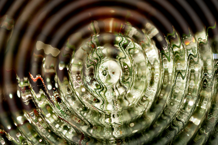 The power of the dew.の写真素材