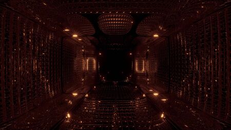 abstract wireframe gitter design background wallpaper 3d renderingの写真素材