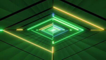 abstract eye glowing colorful multicolor quarter wireframe design 3d rendering background wallpaperの写真素材