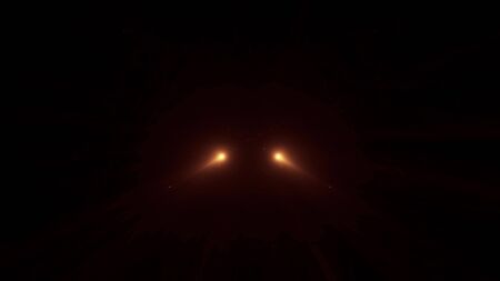 3d illustration beautiful magic triangle paradise door artwork design background wallpaper 3d renndering, magic glowing triangle with nice shine and colors art 3d illustrationの写真素材