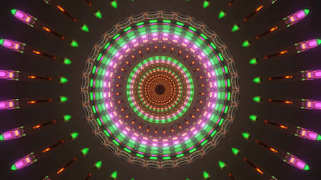 Artistic Earth Colored with Vibrant Design Portal 4k uhd 3d illustration backgroundの写真素材