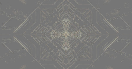 Digital abstract pattern featuring geometric shapes and lines