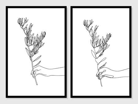 Nature line art Hand drawn. Illustration about Nature line art.のイラスト素材