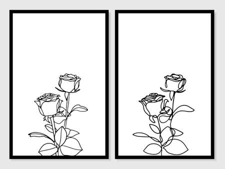 Nature line art Hand drawn. Illustration about Nature line art.のイラスト素材