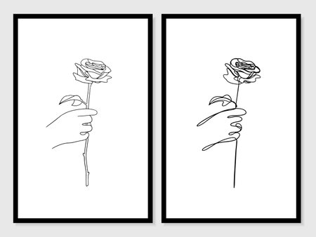 Nature line art Hand drawn. Illustration about Nature line art.のイラスト素材