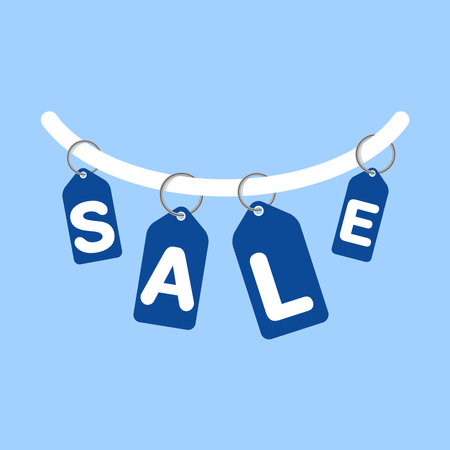 The label with an inscription sale icon. Discount symbol.のイラスト素材