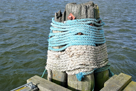 Mooring bollardの写真素材