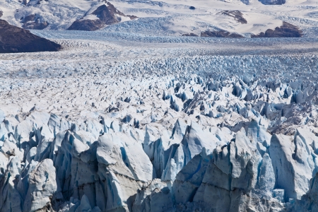 The amazing Perito Moreno glaciar, Argentina の写真素材