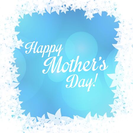 Happy Mothers Day backgroundのイラスト素材