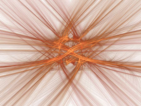 Abstract fractal background. Computer generated graphics. Beautiful fire rays.の写真素材