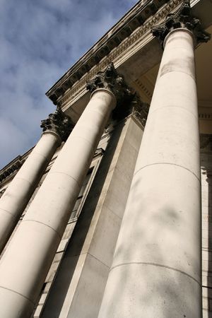 Four Courts Building in Dublin. Famous Irish landmark.