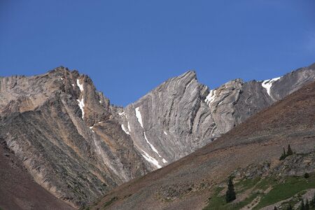 Canadian Rockies - Kananaskis Country Provincial Park. Photo taken from beautiful Highwood Trail.の写真素材