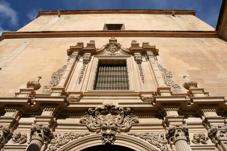 Basilica of Santa Maria (St. Mary) in Elche, Spainの写真素材
