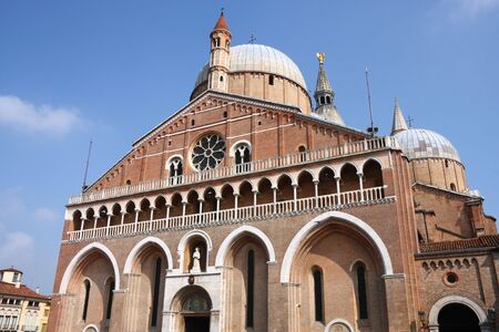 Basilica of Saint Anthony. Religious architecture in Padua, Italy. の写真素材