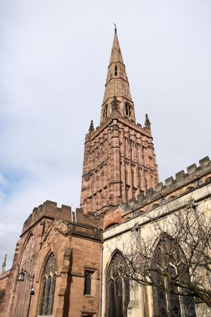 Coventry in West Midlands, England. Holy Trinity Church.の写真素材
