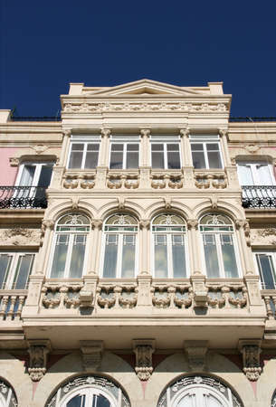 Beautiful apartment building in Almeria, Andalusia, Spainの写真素材
