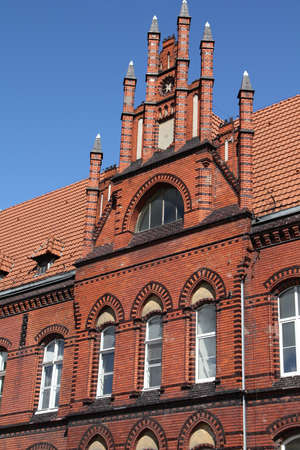 Grudziadz in Pomerania region of Poland. Post Office.