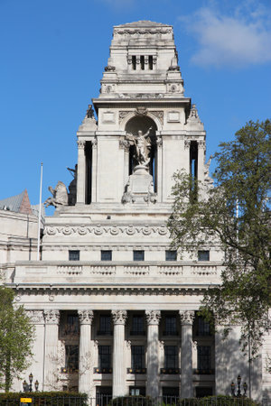London, England - Trinity House, old British architectureのeditorial素材