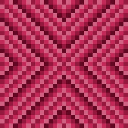 Checkered background illustration. Colorful checkered seamless pattern.のイラスト素材