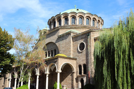 Sofia, Bulgaria - Holy Sunday Church. Eastern Orthodox church.のeditorial素材