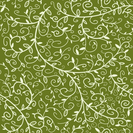 Seamless floral ornament texture. Background ornate repeating plant pattern.のイラスト素材
