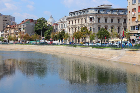 BUCHAREST, ROMANIA - AUGUST 19, 2012: People visit Old Town in Bucharest, Romania. In 2009 Bucharest was the 21st most visited city worldwide (by international arrivals).のeditorial素材