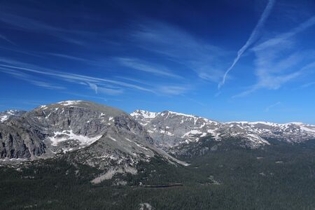 Rocky Mountain National Park in Colorado, USA. United States natural landscape.