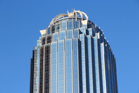 BOSTON, USA - JUNE 9, 2013: Prudential Tower building in Boston. At 749 ft it is the 2nd tallest...