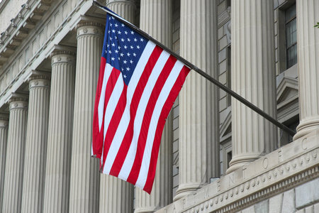 Washington DC, capital city of the United States. US Department of Commerce.