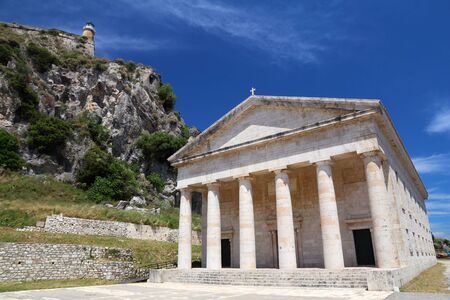 Corfu Old Town (Kerkyra)の写真素材