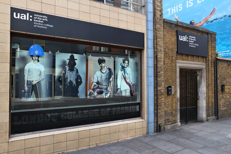 LONDON, UK - JULY 7, 2016: University of The Arts (London College of Fashion) in London, UK. The...