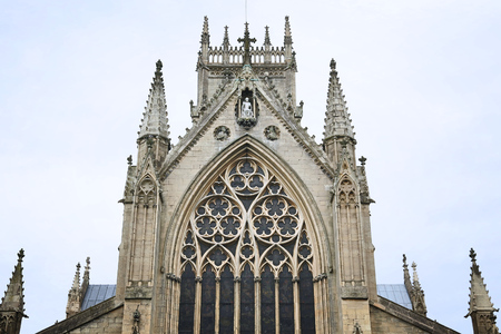 Doncaster Minster, South Yorkshire, UK. Church of St. George.の写真素材