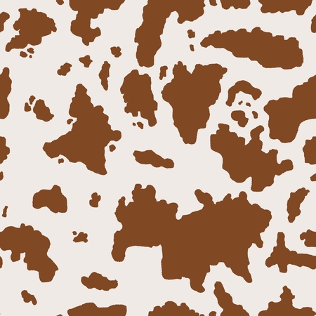 Cow skin seamless pattern - vector illustration graphics.のイラスト素材