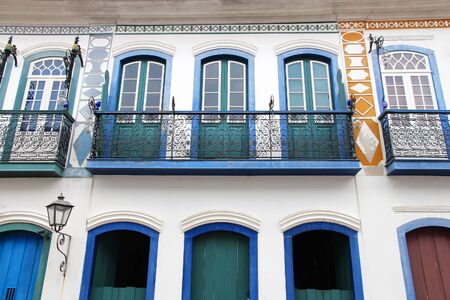 Paraty, Brazil - old town in state of Rio de Janeiro.の写真素材