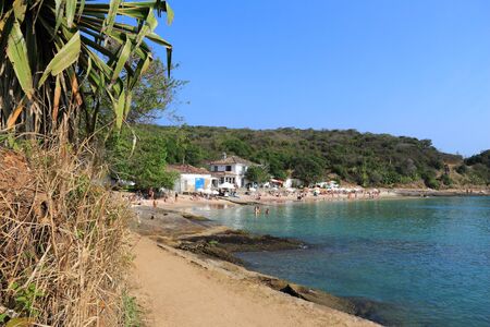 Brazilian beach - Ferradura beach in Buzios (state of Rio de Janeiro).の写真素材