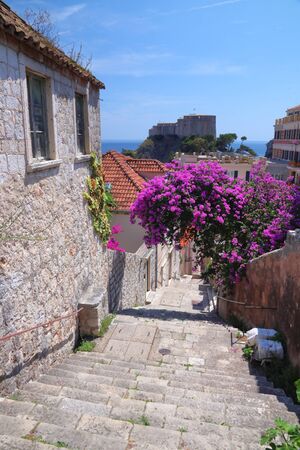 Dubrovnik, Croatia. Medieval Old Town.の写真素材