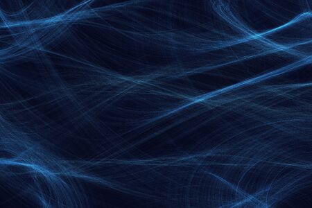 Blue energy waves background. Magic blue light abstract.