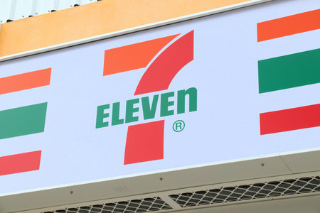 KENTING, TAIWAN - NOVEMBER 28, 2018: 7-Eleven convenience store in Taiwan. 7-Eleven is one of...