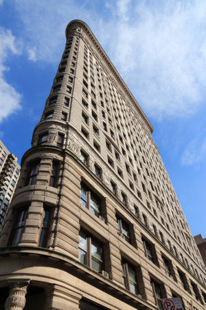 NEW YORK, USA - JULY 3, 2013: Building in New York. is one of the most recognizable buildings in NY and is considered National Historic Landmark.のeditorial素材