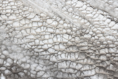 Weathered sandstone rock in Tenerife island. Geology background.の写真素材