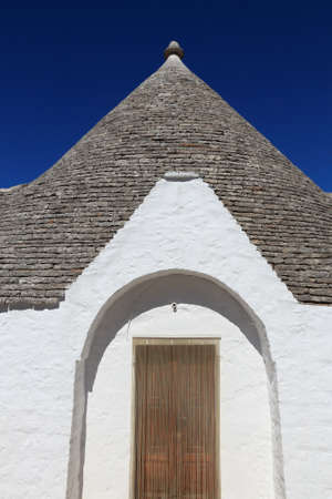 Alberobello Italy traditional houses - trulli. Apulia region of Italy. Italian landmark.の写真素材