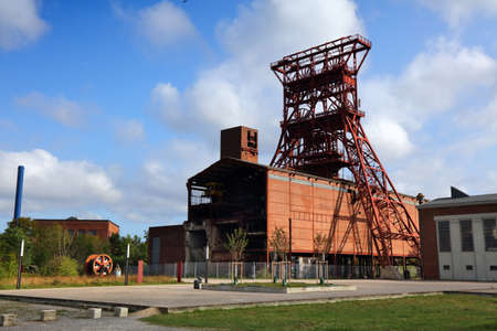 Gelsenkirchen, Germany. Industrial heritage of Ruhr region. Zeche Consolidation - former coal mine....