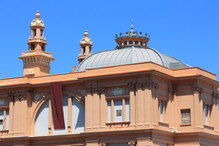 Bari Margherita Theater - culture in Apulia region, Italy.の写真素材