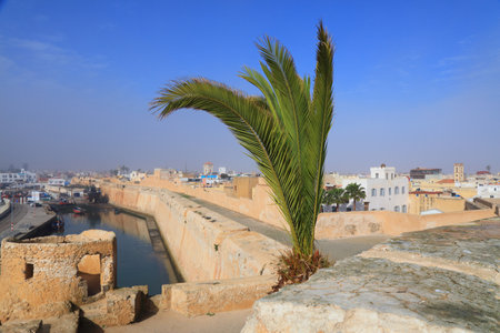 El Jadida town, Morocco. Moroccan landmark - former Portuguese colony town, listed as UNESCO World...